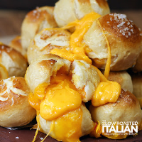 Outrageous Cheese Stuffed Pretzel Bombs + Video image