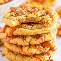 CARAMEL TOFFEE COOKIES RECIPES