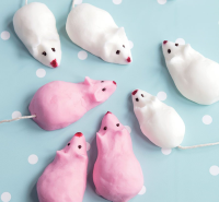 Sugar mice recipe | BBC Good Food image