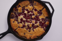 Raspberry Cobbler Recipe | MyRecipes image