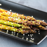 Tasty Barbecued Asparagus Recipe | Allrecipes image