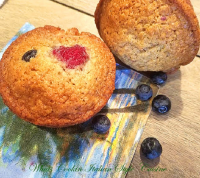 Summer Berry Muffins | What's Cookin' Italian Style Cuisine image