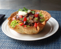 Crispy Basket Burritos (Baked Tortilla Bowls) | Allrecipes image