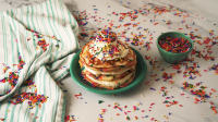 Best Birthday Pancake Cake Recipe - How To Make Birthday ... image