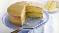 Golden Caramel Cake Recipe - BettyCrocker.com image