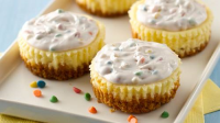 Cheesecake Cupcakes Recipe - BettyCrocker.com image