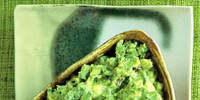 Guacamole with Fresh Corn and Chipotle Recipe | Epicurious image