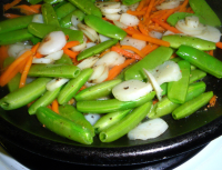 Stir Fry Snow Peas & Water Chestnuts Recipe - Food.com image