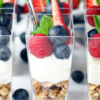 Mini Fruit and Yogurt Parfaits — Let's Dish Recipes image