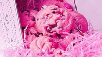 Pink Chocolate Chip Cookies Recipe - Tablespoon.com image