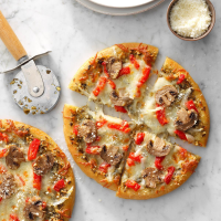 Italian-Style Pizzas Recipe: How to Make It image
