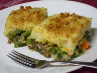 The Mixture - Green Bean, Mashed Potato, Ground Beef ... image