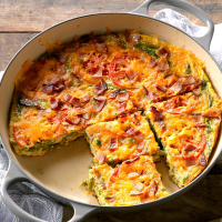 Bacon and Asparagus Frittata Recipe: How to Make It image