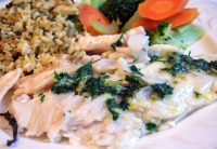 Grilled Fish With Lemon Parsley Butter Recipe - Food.com image