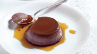 Chocolate Creme Caramel Recipe | Martha Stewart image