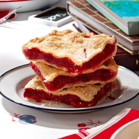 Raspberry Pie Squares Recipe: How to Make It image