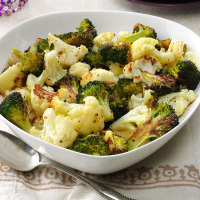 Roasted Broccoli & Cauliflower Recipe: How to Make It image