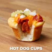 Hot Dog Cups Recipe by Tasty image