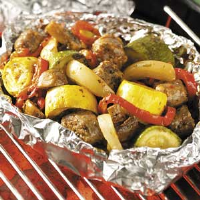 Sausage Veggie Grill Recipe: How to Make It image