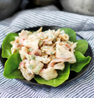 Surimi (Imitation Crab) Salad | Karen's Kitchen Stories image
