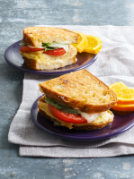 Cheesy Egg Sandwiches | Better Homes & Gardens image