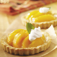 Peach Tartlets Recipe: How to Make It image