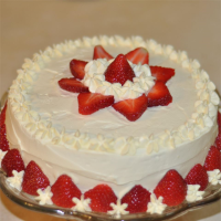 Whipped Cream Mousse Frosting Recipe | Allrecipes image