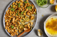 Brown-Butter Butter Beans With Lemon and Pesto Recipe ... image