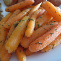 Baby Carrots with Dill Butter | Allrecipes image