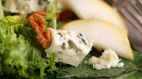 Pear salad with roquefort and walnuts Recipe | Good Food image