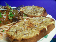 HOW TO MAKE GARLIC TOAST WITH WHEAT BREAD RECIPES