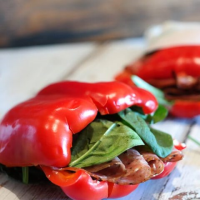 Salami and Bell Pepper Sandwiches - Someday I'll Learn image