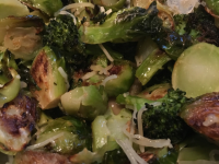 Roasted Broccoli and Brussel Sprouts Recipe - Food.com image
