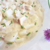 Cream of Chicken and Potato Soup Recipe | Allrecipes image