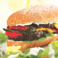Roasted Vegetable Sandwiches Recipe | EatingWell image