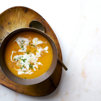 Smoky Butternut Squash Soup Recipe - Grace Parisi | Food ... image