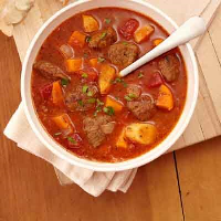 Slow Cooker Rustic Beef Stew Recipe | Land O’Lakes image