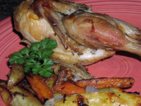 Roasted Cut up Chicken and Vegetables Recipe - Food.com image