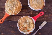 Individual Chicken Pot Pies With Puff Pastry Recipe - Food.com image