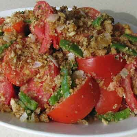 Tomatoes 'n Butter Stuffing Recipe | Land O’Lakes image