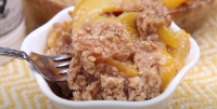 Peach Crisp With Canned Peaches Recipe - Recipes.net image