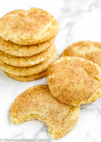 Eggless Snickerdoodle Cookies Recipe - Mommy's Home Cooking image