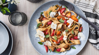 How To Make Pasta With Sausage And Braised Vegetables ... image