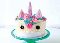 Rainbow Unicorn Cake Recipe - Food.com image