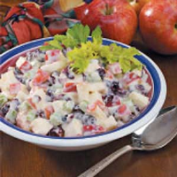 Cran-Apple Waldorf Salad Recipe: How to Make It image