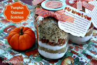 Cookie Mix in a Jar - Pumpkin Oatmeal Scotchies image