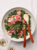 Kale Salad With Pecan Vinaigrette Recipe | Bon Appétit image