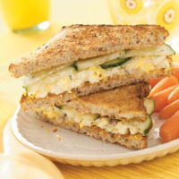 Egg Salad and Cucumber Sandwiches Recipe: How to Make It image