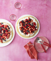 Best Red-White-and-Blue Berry Pizza Recipe - Fourth of ... image