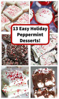 13 Holiday Peppermint Desserts from 